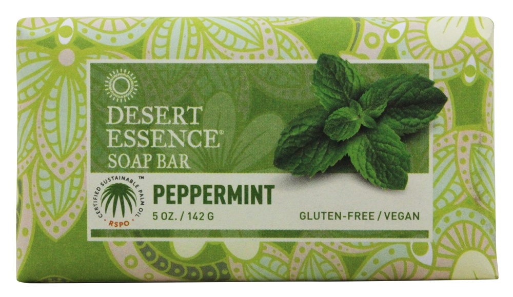 Soap Bar Peppermint - 5 oz. Desert Essence