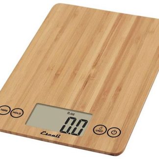 Balança Digital Arti Glass para Alimentos ECO157 Bambu Escali