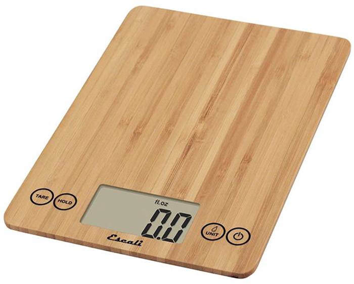 Balança Digital Arti Glass para Alimentos ECO157 Bambu Escali