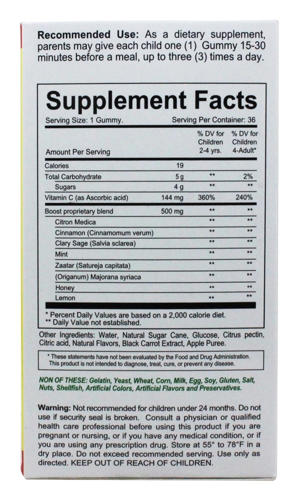 Aumente o Apetite Sabor Laranja Vegetariano - 36 Gummies Vitamin Friends - Imagem 2