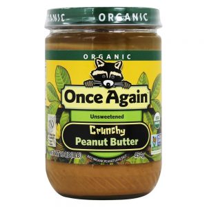 Orgânico Amendoim Manteiga Crocante - 16 oz. Once Again