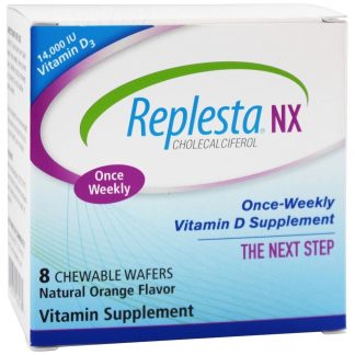 Replesta NX Vitamina D Laranja 14000 IU - Wafers mastigáveis 8 Everidis Health Sciences