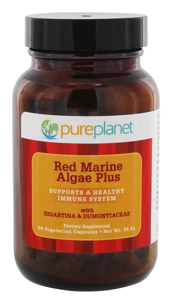 Algas Marinhas Vermelhas Plus - Cápsulas vegetarianas 90 Pure Planet