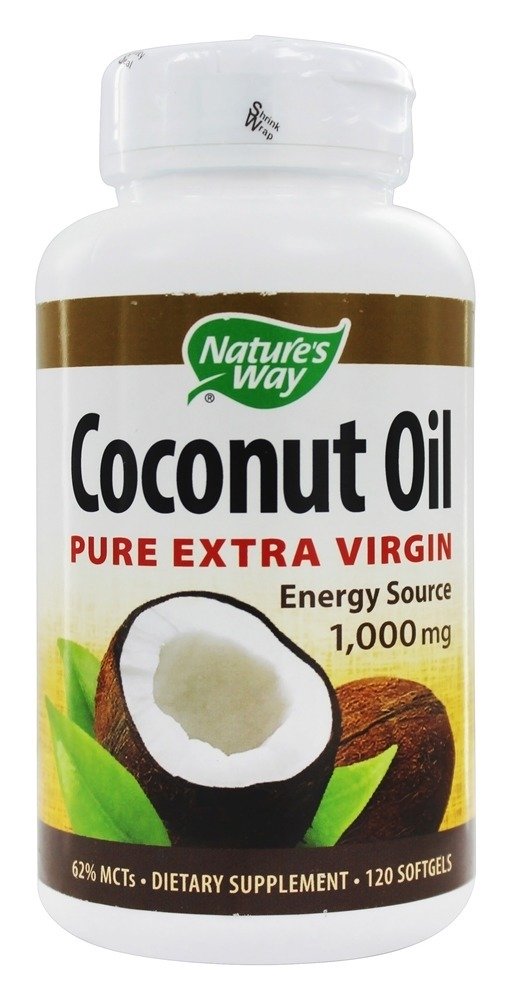 Óleo de coco 1000 mg. - 120 Softgels Nature's Way