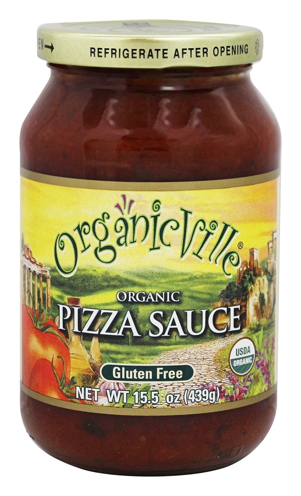 Molho De Pizza Orgânica - 15.5 oz. Organicville