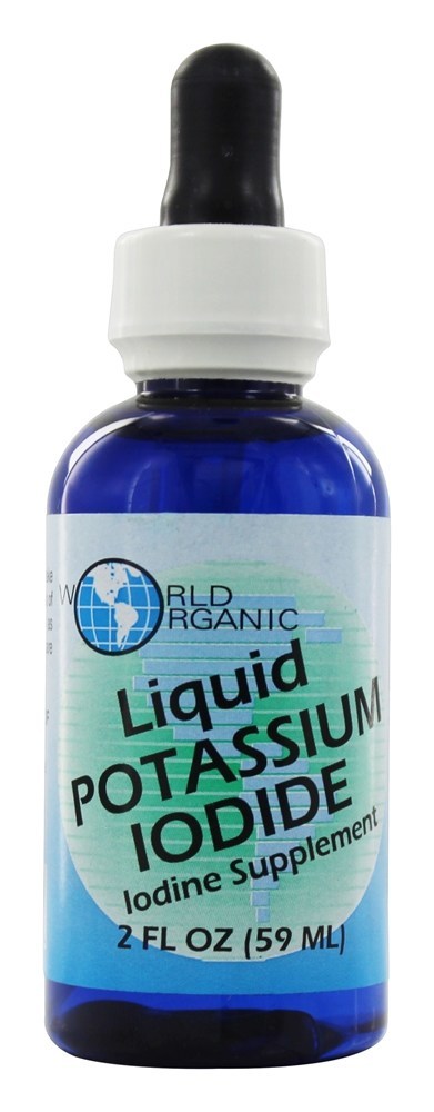 Iodeto de Potássio Líquido - 2 fl. oz. World Organic