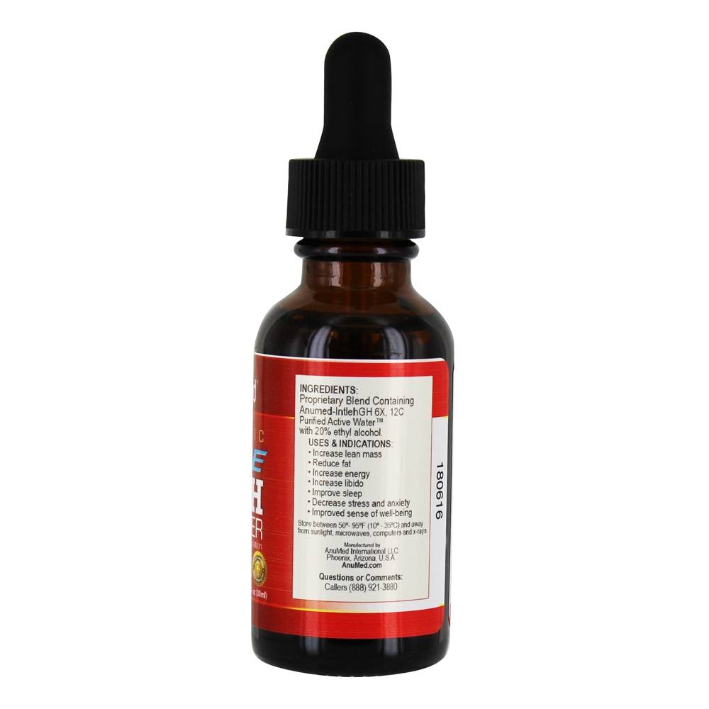Atlético borda eHGH Booster Liquid Drops - 1 fl. oz. AnuMed - Imagem 2