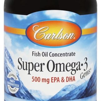 Super Omega - 3 Óleo de peixe 1000 mg. - 180 Softgels Carlson Labs