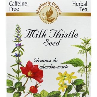 Semente de cardo de leite livre de cafeína orgânica chá de ervas - 24 Saquinhos de Chá Celebration Herbals