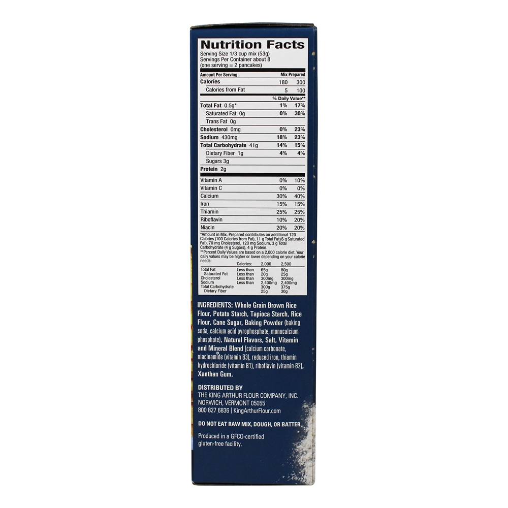 Mistura de Panquecas sem Glúten - 15 oz. King Arthur Flour - Imagem 2