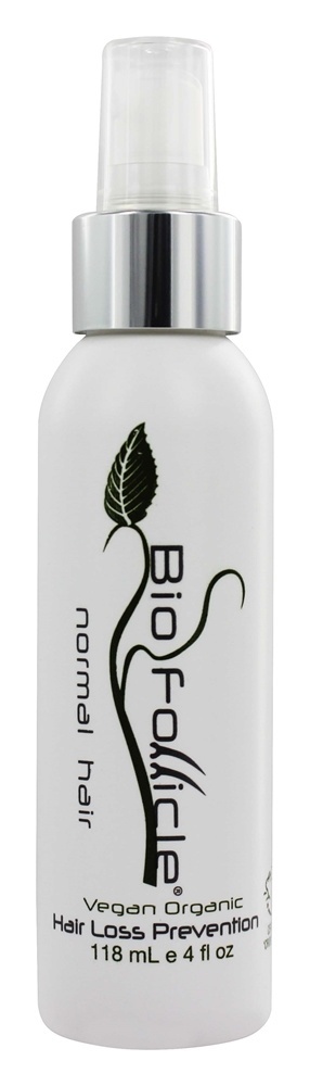 Vegetariano do sistema de apoio do cabelo todo o pulverizador natural do tratamento para o cabelo normal - 4 fl. oz. Bio Follicle