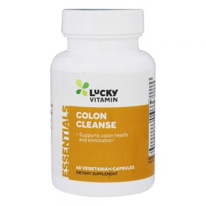 Limpeza do Cólon - Cápsulas vegetarianas 60 LuckyVitamin
