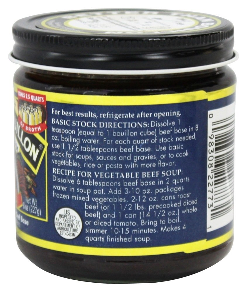 Base de Carne Reduzida De Sódio - 8 oz. Better Than Bouillon - Imagem 3
