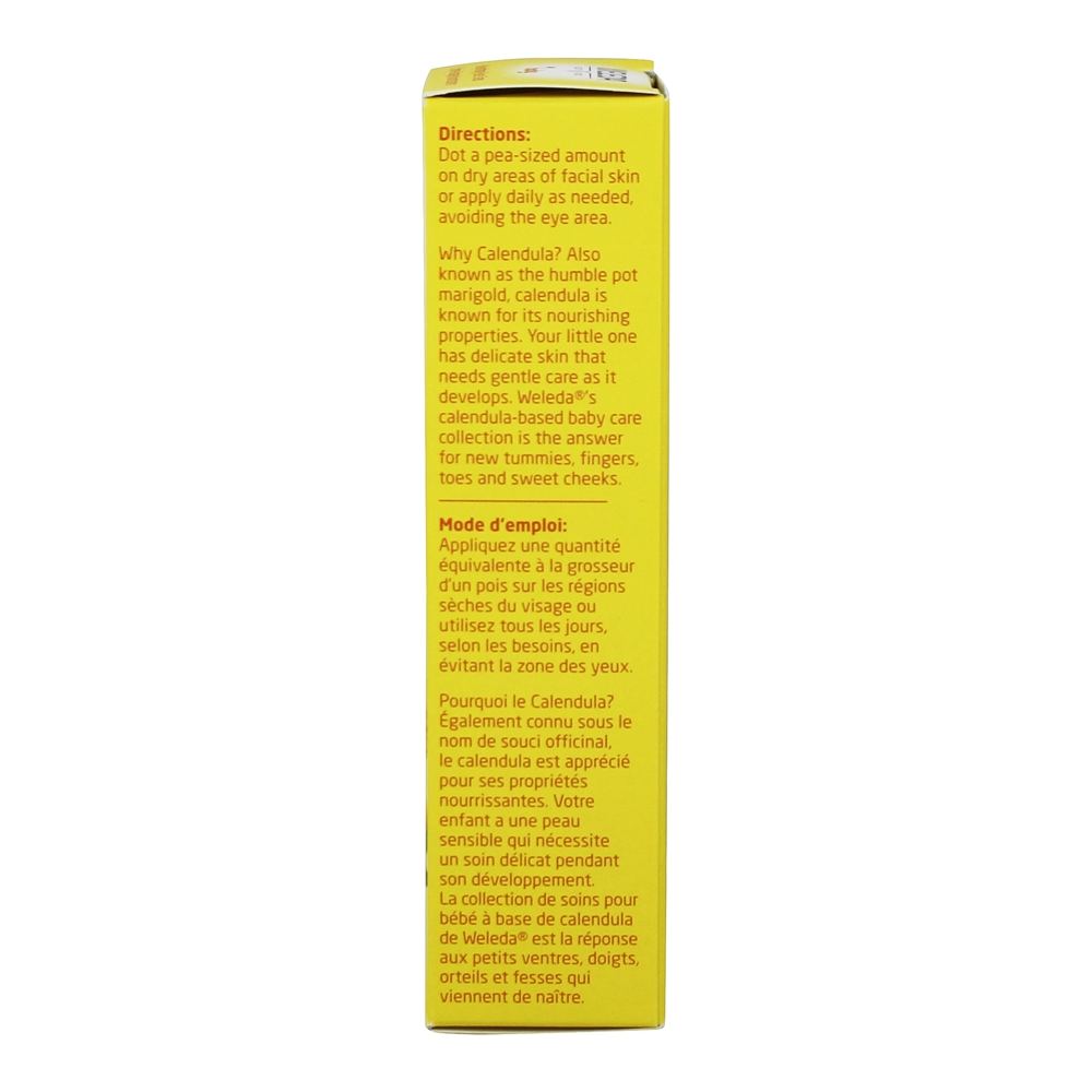 Extratos de Calêndula Creme para o Rosto Nutritivo para o Bebê - 1.7 fl. oz. Weleda - Imagem 3