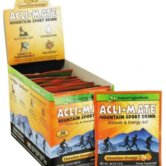 Montanha esporte bebida elevação laranja - 30 Pacotes (s) Acli-Mate