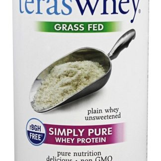 rbgh Livre Soro de leite coalhado Proteína Planície Soro de leite coalhado Unsweetened - 12 oz. Tera's Whey