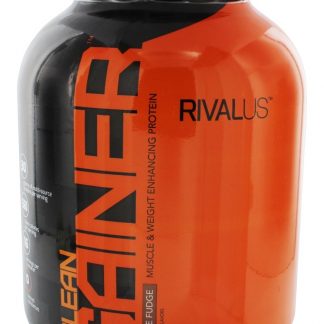 Limpar Gainer Músculo e Peso Melhorar Proteína Pó Chocolate Falsificar - 5 lbs. Rivalus
