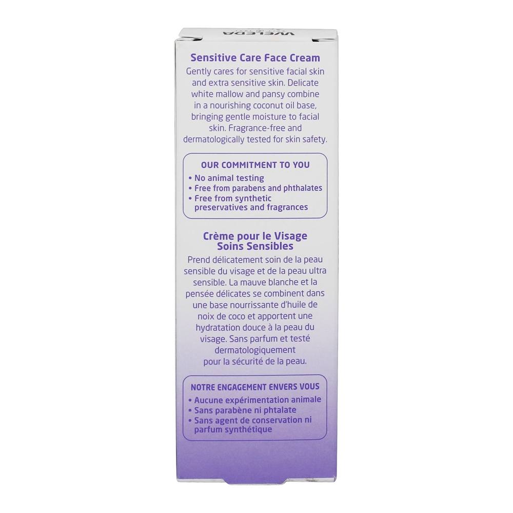 Extratos sensíveis do malva branco do creme de cara do bebê do cuidado - 1.7 fl. oz. Weleda - Imagem 4