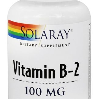 Vitamina B2 100 mg. - Cápsulas 100 Solaray