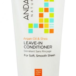 Óleo de Argan & Shea Moisture Rich Leave-In Conditioner - 6.8 fl. oz. Andalou Naturals