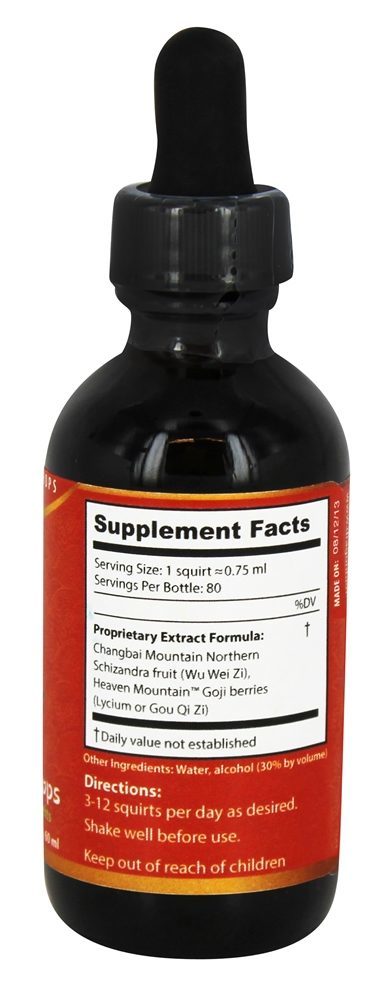 Goji & Schizandra Drops - 2 oz. Dragon Herbs - Imagem 2