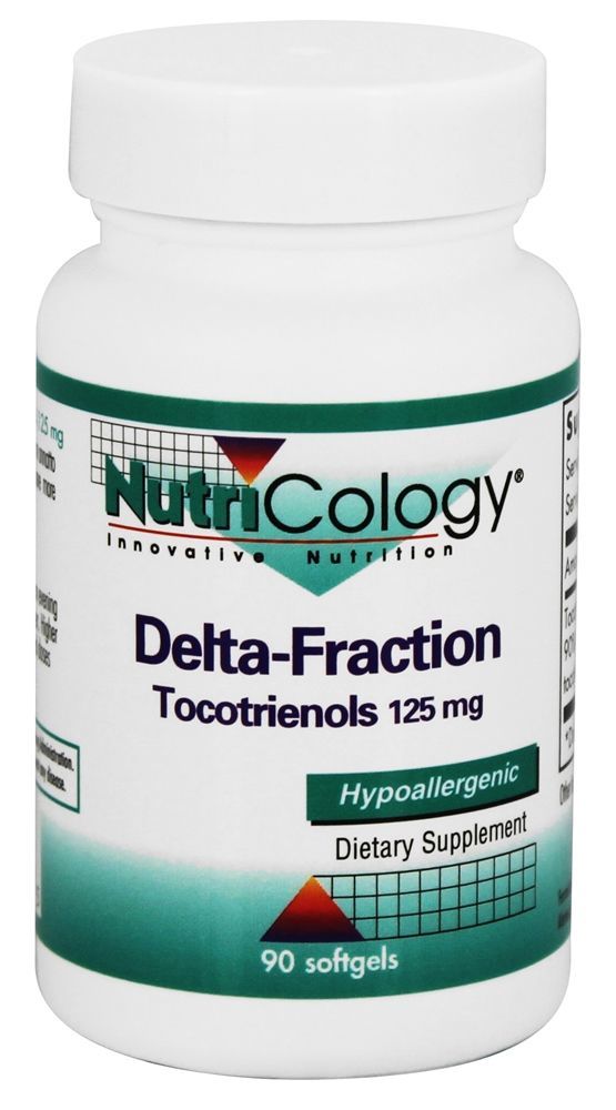 Delta Fraction Tocotrienóis 125 mg. - 90 Softgels Nutricology