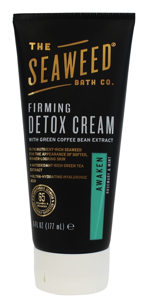 Creme de desintoxicação reafirmante Alecrim e hortelã - 6 fl. oz. The Seaweed Bath Co.