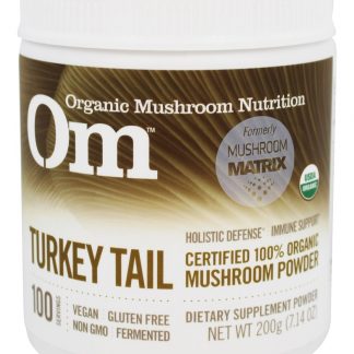 Cogumelo Orgânico De Cauda De Peru Em Pó - 7.14 oz. Matriz de Cogumelo Anteriormente Om