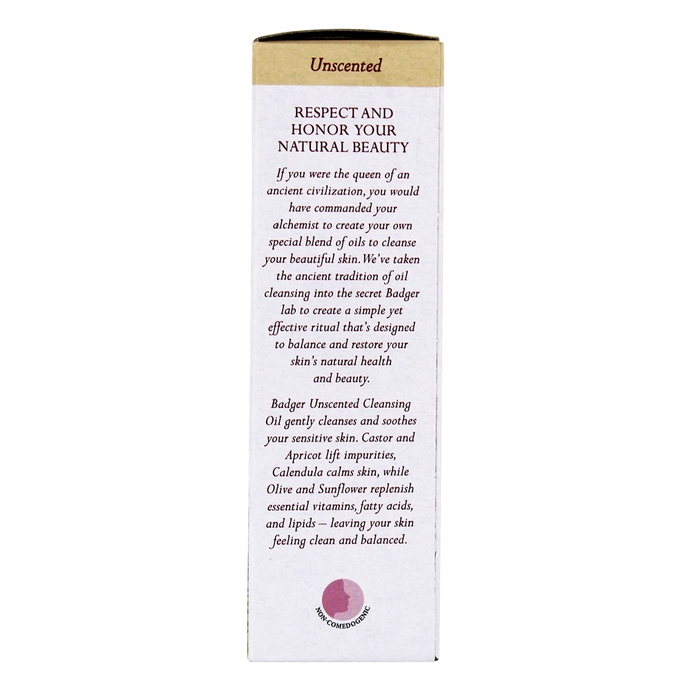 Óleo de limpeza facial sem cheiro - 2 fl. oz. Badger - Imagem 5