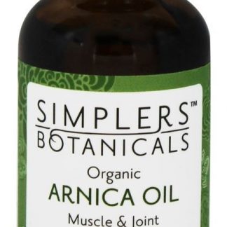 Óleo Orgânico Infundido Terapêutico Arnica - 1 fl. oz. Simplers Botanicals