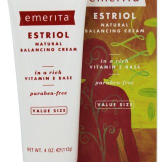 Creme De Equilíbrio Natural De Estriol - 4 oz. Emerita