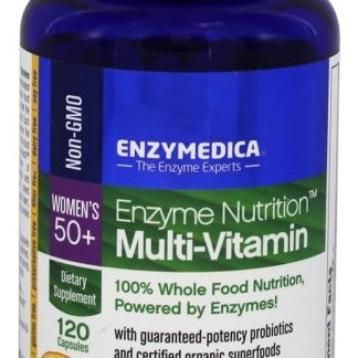 Nutrição Enzimática Multi-Vitamina para Mulheres 50 + - Cápsulas 120 Enzymedica