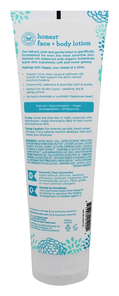 Cara honesta + loção corporal - 8.5 fl. oz. The Honest Company - Imagem 2