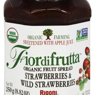 Frutas orgânicas espalhe Morangos e morangos silvestres - 8.82 oz. Fiordifrutta