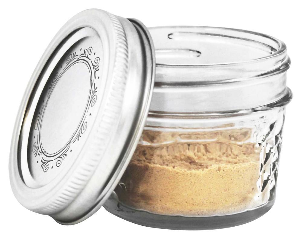 Boca Regular 4 oz. Acolchoado Cristal Geléia Pedreiro Jarros Freezer Seguro - 12 Contagem Ball - Imagem 2