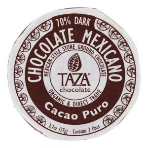 Organic 70 % Chocolate Negro Mexicano Discos Cacao Puro - 2 Disco (s) Taza Chocolate