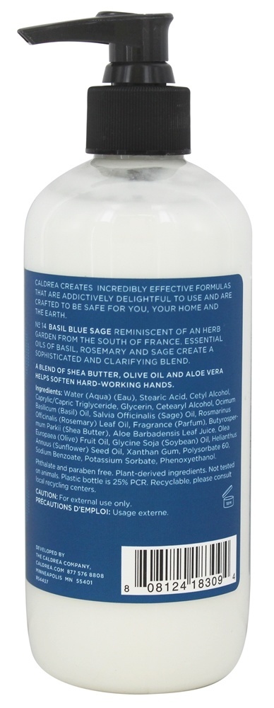 Mão Loção Manjericão Azul Sábio - 10.8 fl. oz. Caldrea - Imagem 2