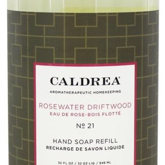 Sabonete de Mão Refil Rosewater Driftwood - 32 fl. oz. Caldrea