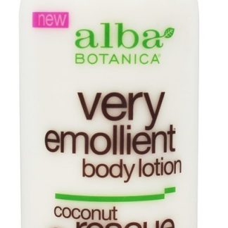 Loção Corporal Muito Emoliente Coconut Rescue - 32 fl. oz. Alba Botanica
