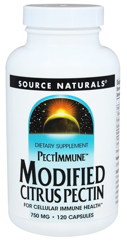 Pectina Cítrica Modificada por Imunologia 750 mg. - Cápsulas 120 Source Naturals
