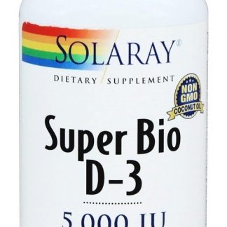 Super Bio D3 5000 IU - 120 Softgels Solaray