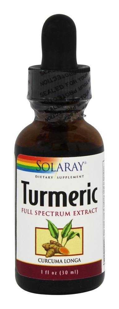 Extrato líquido de cúrcuma 1000 mg. - 1 fl. oz. Solaray