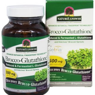 Brocco-glutationa - Cápsulas vegetarianas 60 Nature's Answer