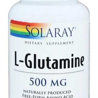 L-Glutamina 500 mg. - Cápsulas vegetarianas 50 Solaray