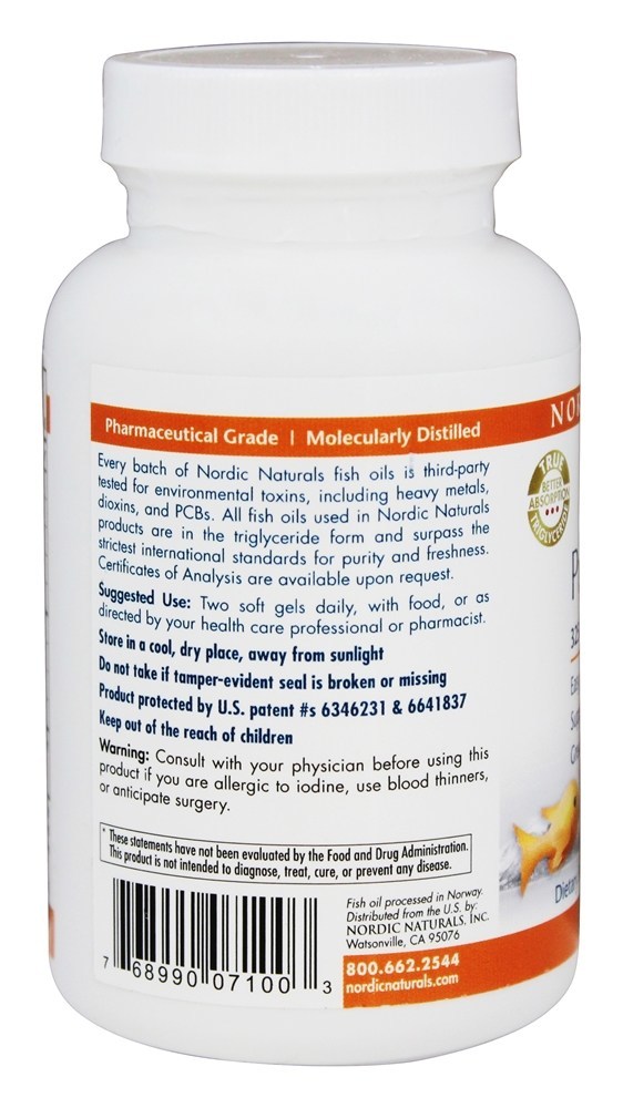 ProOmega Junior 325 EPA / 225 DHA Sabor Morango 500 mg. - 90 Softgels Nordic Naturals Professional - Imagem 3