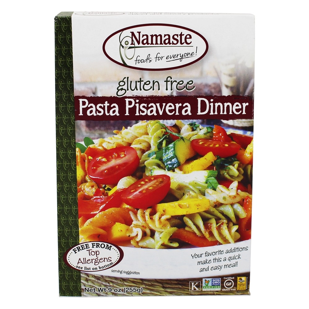 Jantar sem glúten de macarrão Pisavera - 9 oz. Namaste Foods