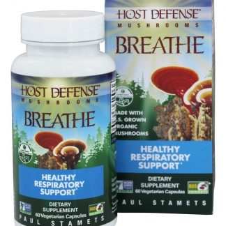 Cogumelos respiram - Cápsulas vegetarianas 60 Host Defense