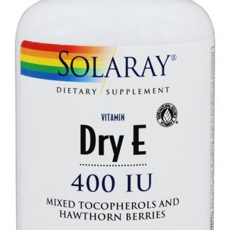 Vitamina Seca E 400 UI - Cápsulas 100 Solaray