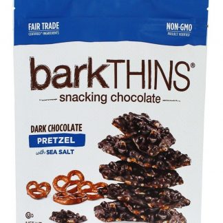 Snacking Chocolates Pretzel de chocolate escuro com sal do mar - 4.7 oz. barkTHINS