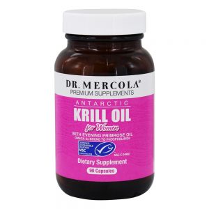 Óleo de Krill para mulheres - Cápsulas 90 Dr. Mercola